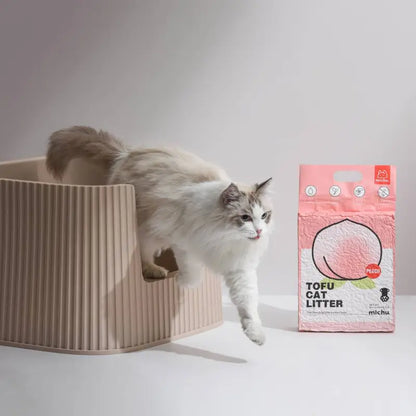 Natural Clumping Tofu Cat Litter