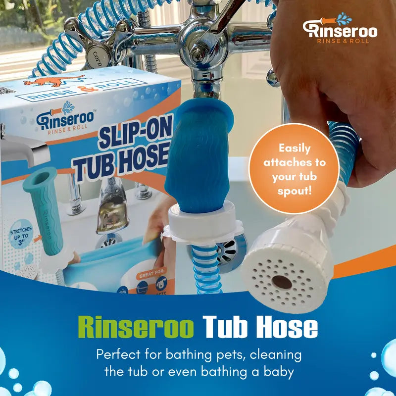 No-Install Tub Hose With Sprayer – 5 ft.  Bath, Pet Care