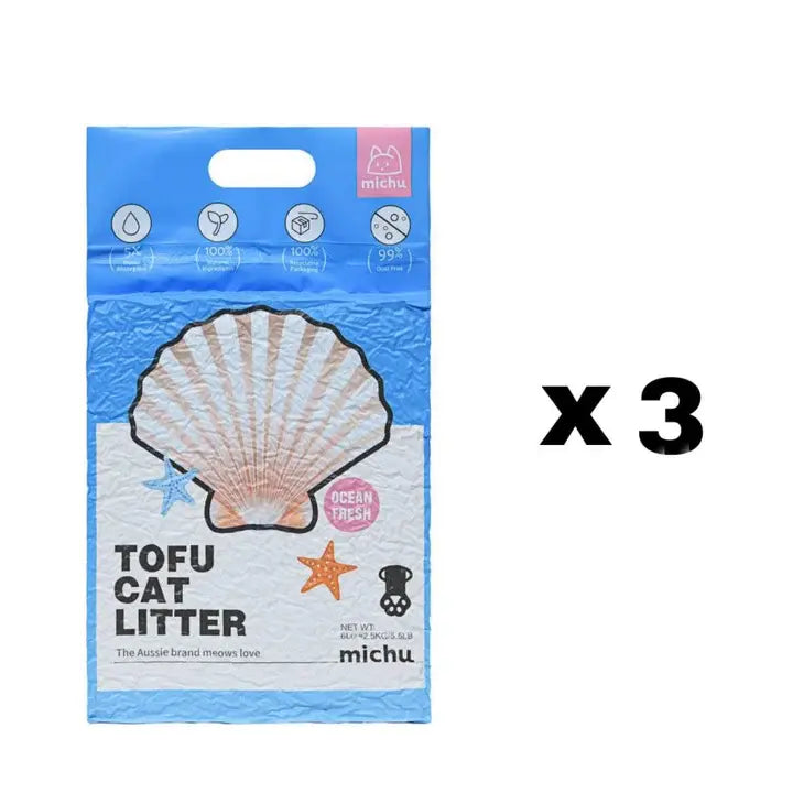 Natural Clumping Tofu Cat Litter