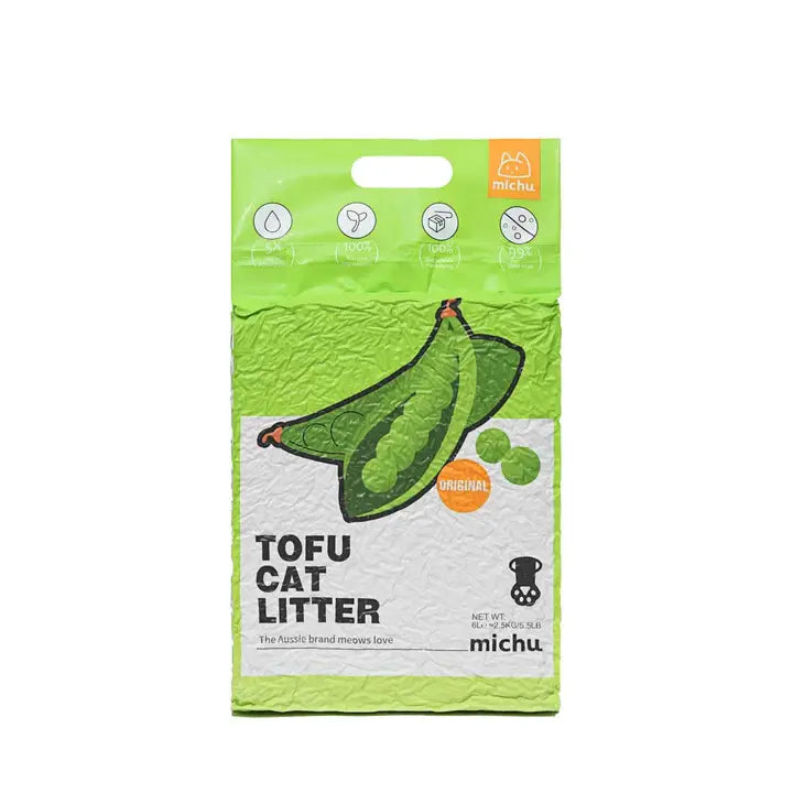 Natural Clumping Tofu Cat Litter