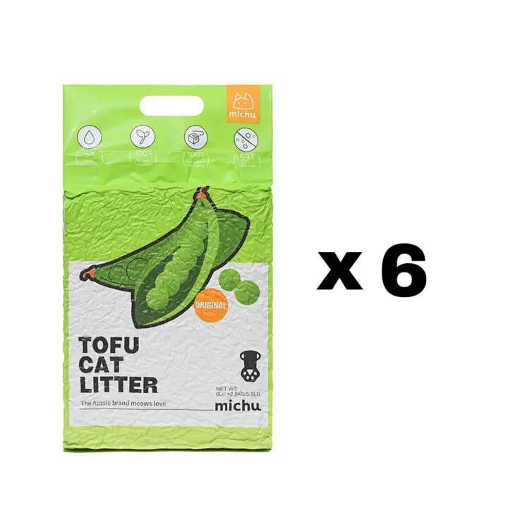 Natural Clumping Tofu Cat Litter