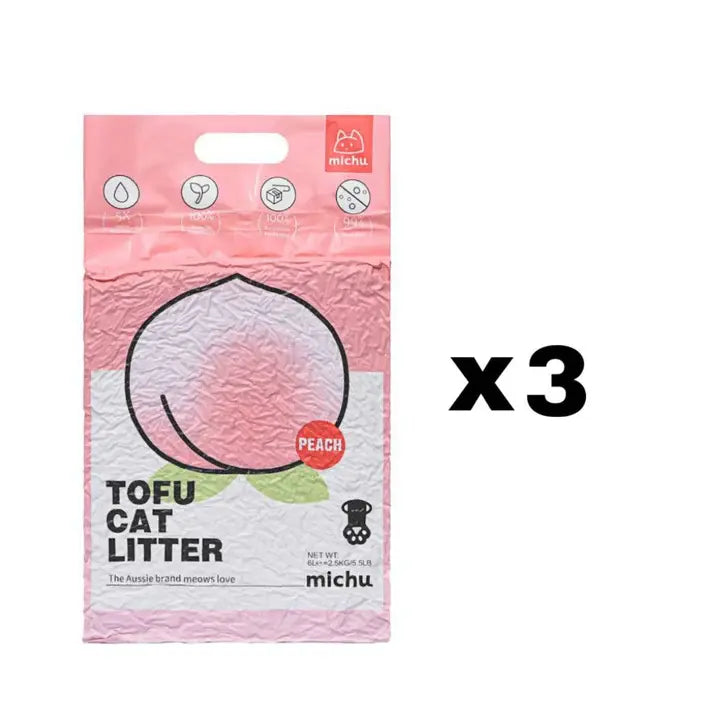 Natural Clumping Tofu Cat Litter