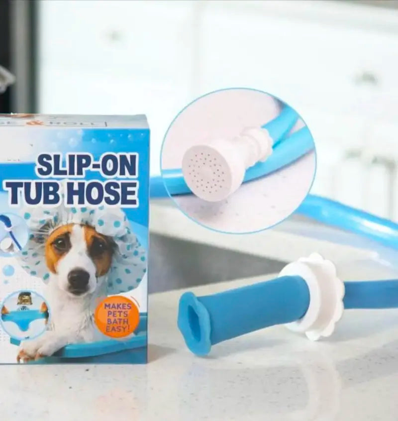 No-Install Tub Hose With Sprayer – 5 ft.  Bath, Pet Care