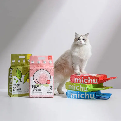 Natural Clumping Tofu Cat Litter
