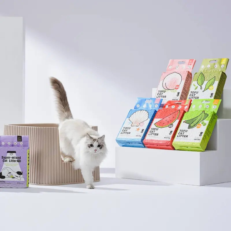 Natural Clumping Tofu Cat Litter